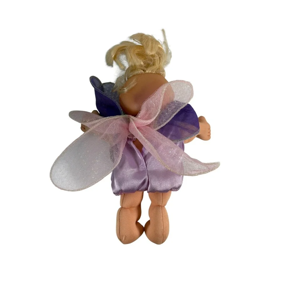 Cabbage Patch Kids Fairy Doll Kids 9 Inch Purple Excellent Iridescent Wings